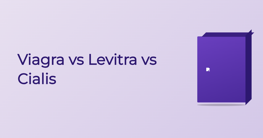 Viagra Vs Levitra Vs Cialis - Guide | Cured Pharmacy