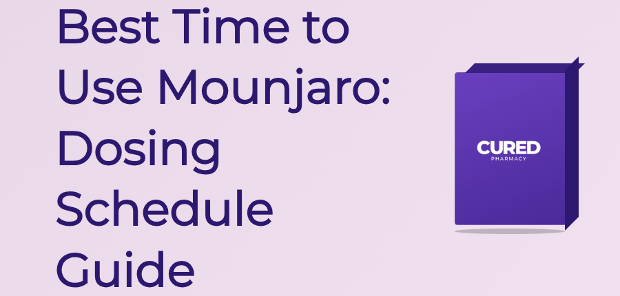Best Time To Use Mounjaro: Dosing Schedule Guide - Guide | Cured Pharmacy