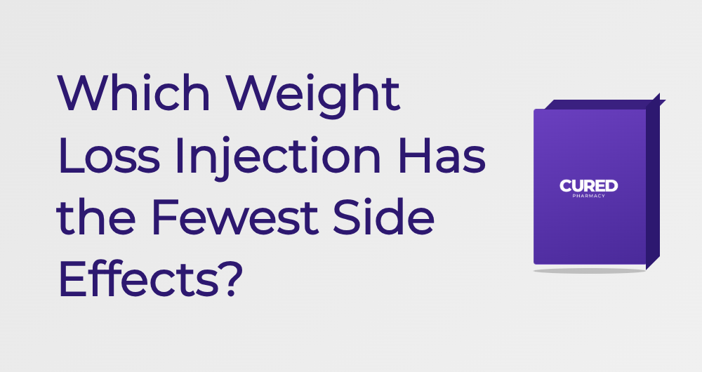 Which Weight Loss Injection Has The Fewest Side Effects? - Guide | Cured Pharmacy