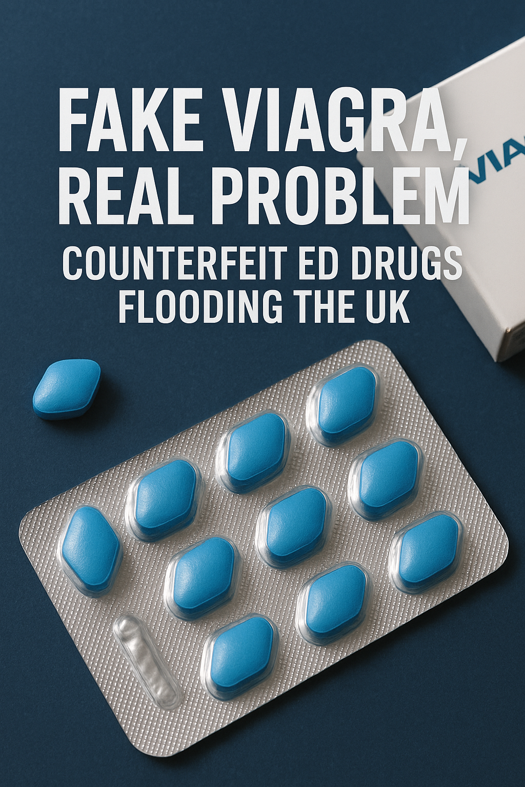 Fake Viagra, Real Problem: Counterfeit ED Drugs Flooding the UK