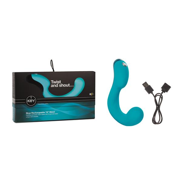 Key Jopen Skye Rechargeable Ergonomic G Wand Robin Egg