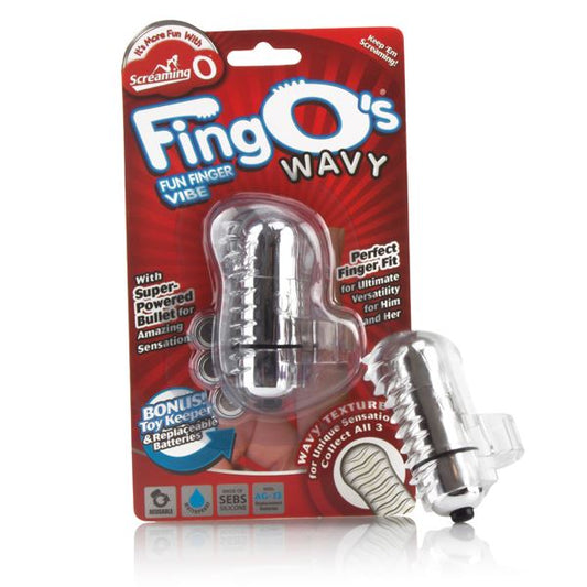 Screaming O FingO's - Wavy - Clear 