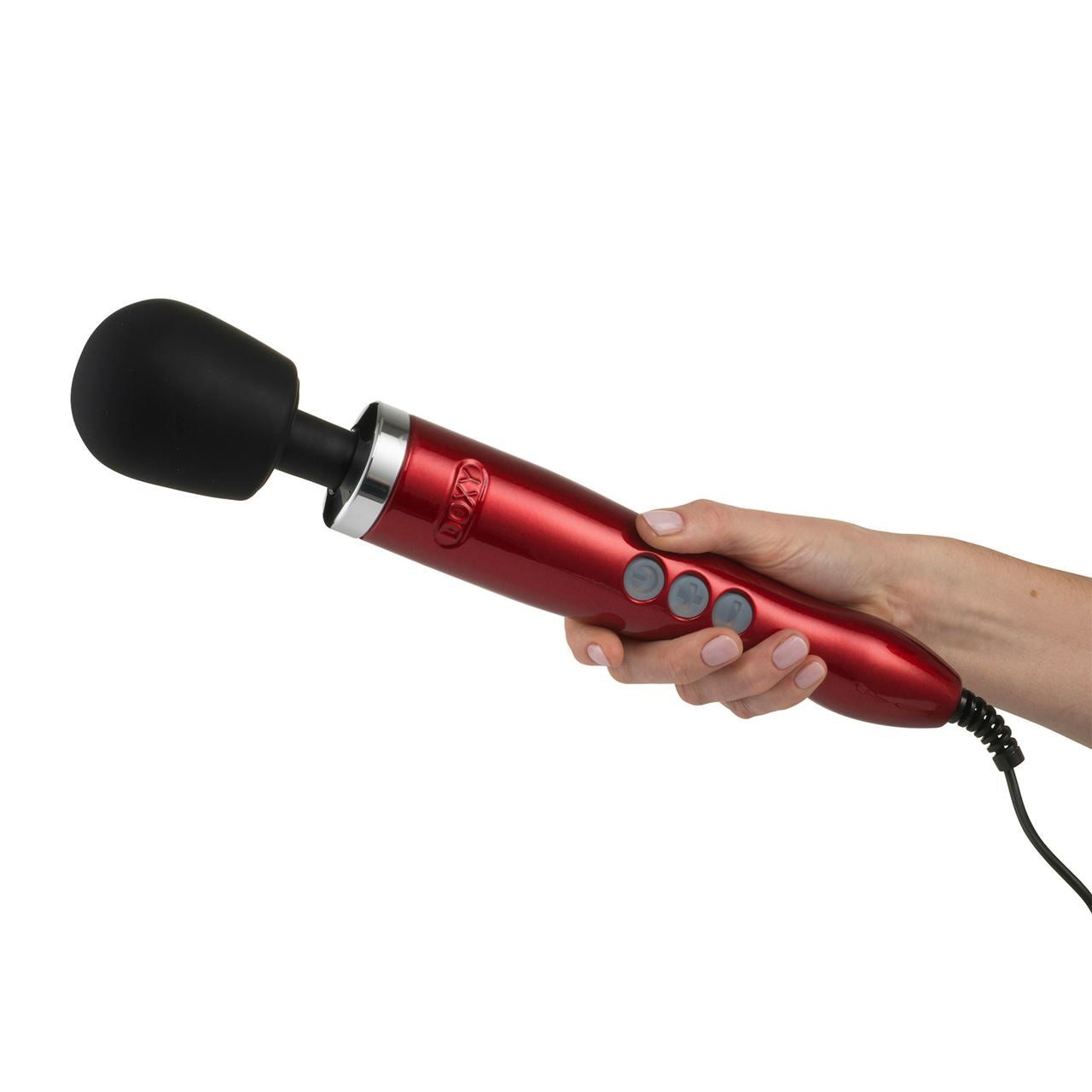 Doxy Die Cast in red, a detailed metal toy figure with a sleek, shiny finish and realistic design.