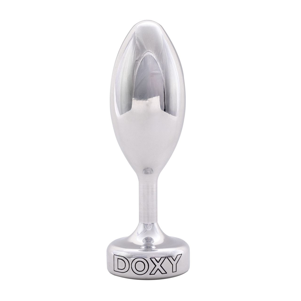 Doxy Smooth Butt Plug in sleek, polished finish, designed for comfortable anal pleasure and easy insertion.