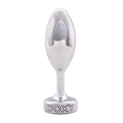 Doxy Smooth Butt Plug in sleek, polished finish, designed for comfortable anal pleasure and easy insertion.