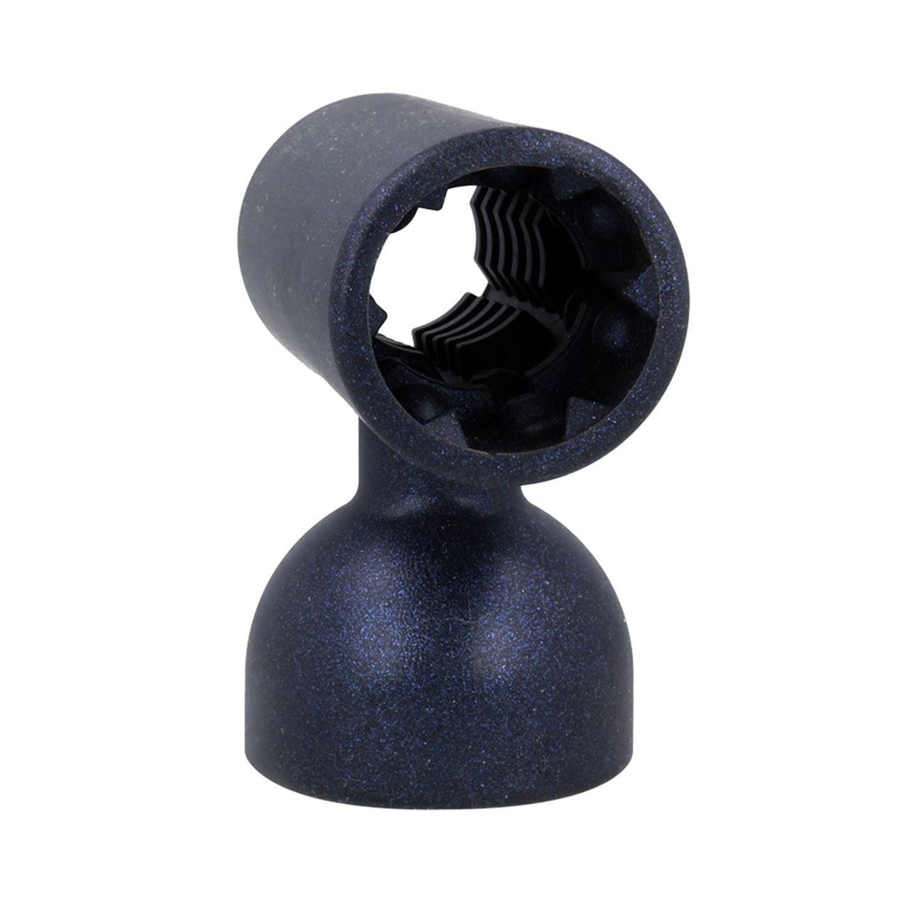 Close-up of the Doxy Masturbator Attachment with textured interior designed for enhanced pleasure.