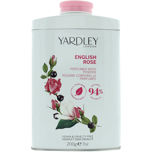 English Rose Body Powder 200g