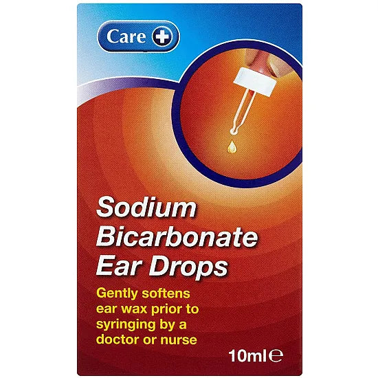 Care Sodium Bicarbonate Ear Drops - 10ml