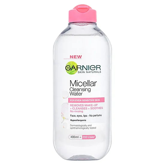 Garnier Micellar Water Facial Cleanser Sensitive Skin 400ml