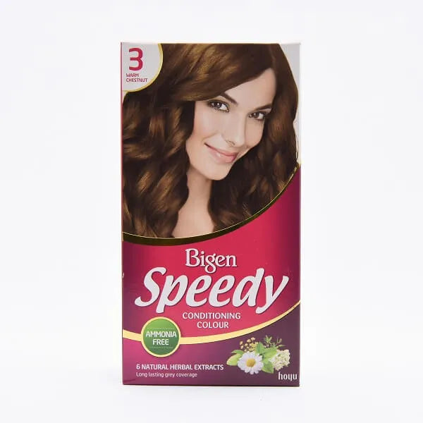 Bigen Speedy 3 Hair Colour Warm Chestnut