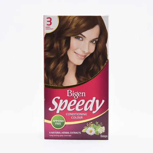 Bigen Speedy 3 Hair Colour Warm Chestnut