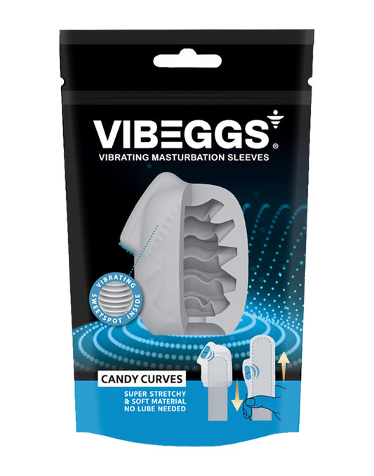 VIBEGGS - Candy Curves - Vibrating Masturbation Sleeve