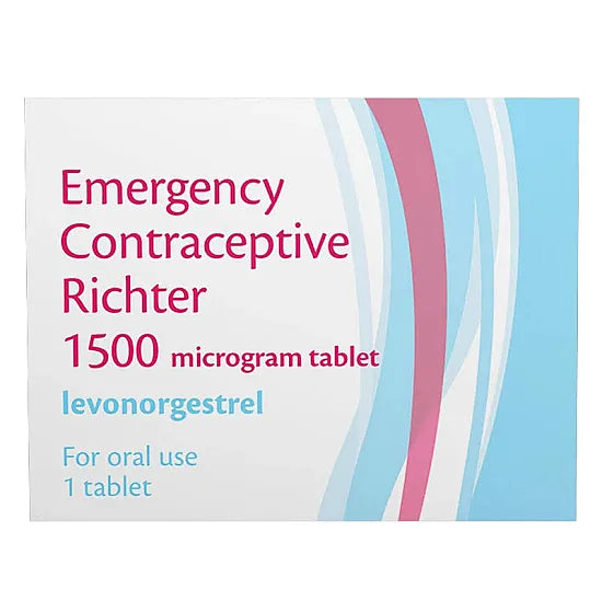 Emergency Contraceptive Richter 1500mcg - 1 Tablet