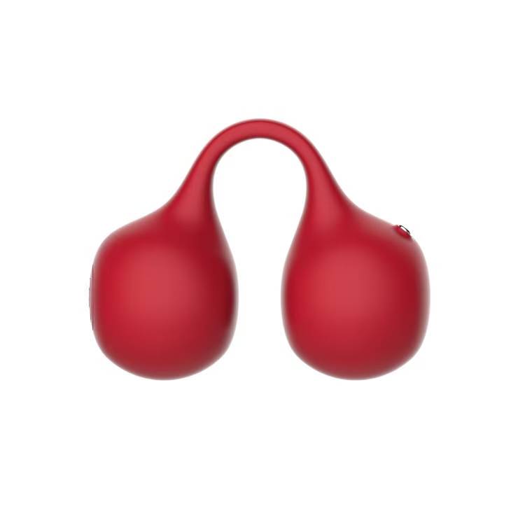SVibe Snail TWINN Finger Vibrator - Cherry (Red) - NO APP