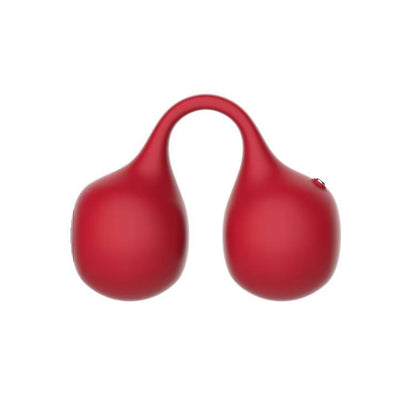 SVibe Snail TWINN Finger Vibrator - Cherry (Red) - NO APP