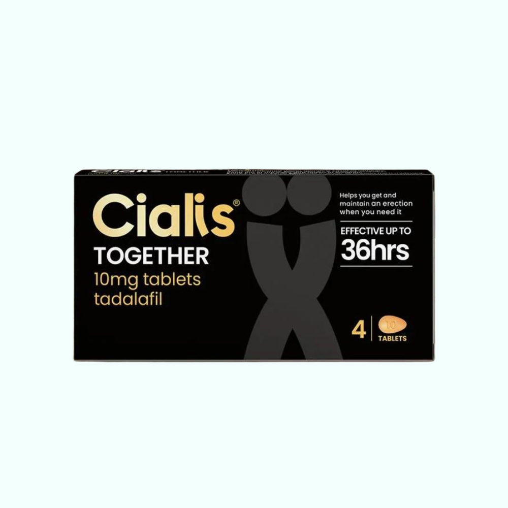 Cialis Together 10mg (Tadalafil) - 4 Tablets