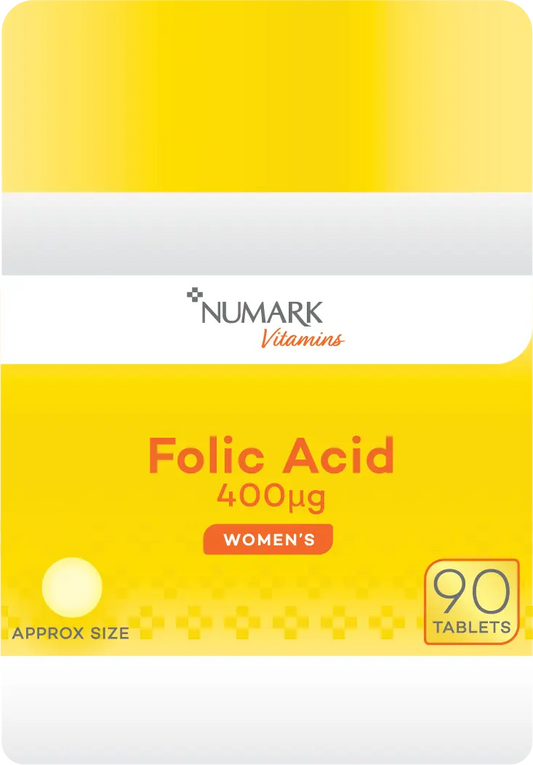 Numark Folic Acid 400mcg Tablets 90
