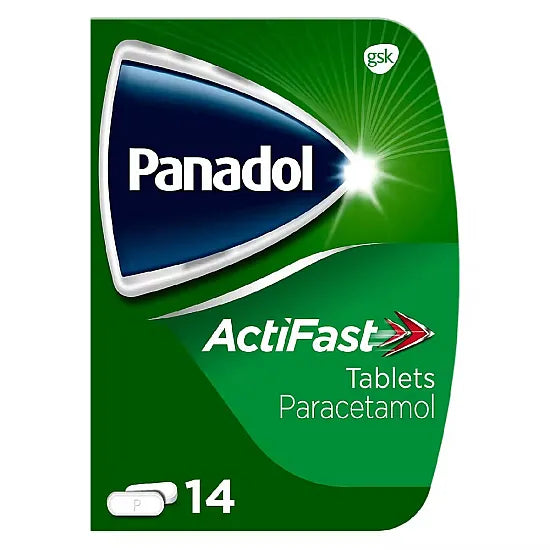 Panadol Actifast Tablets - 14 Tablets