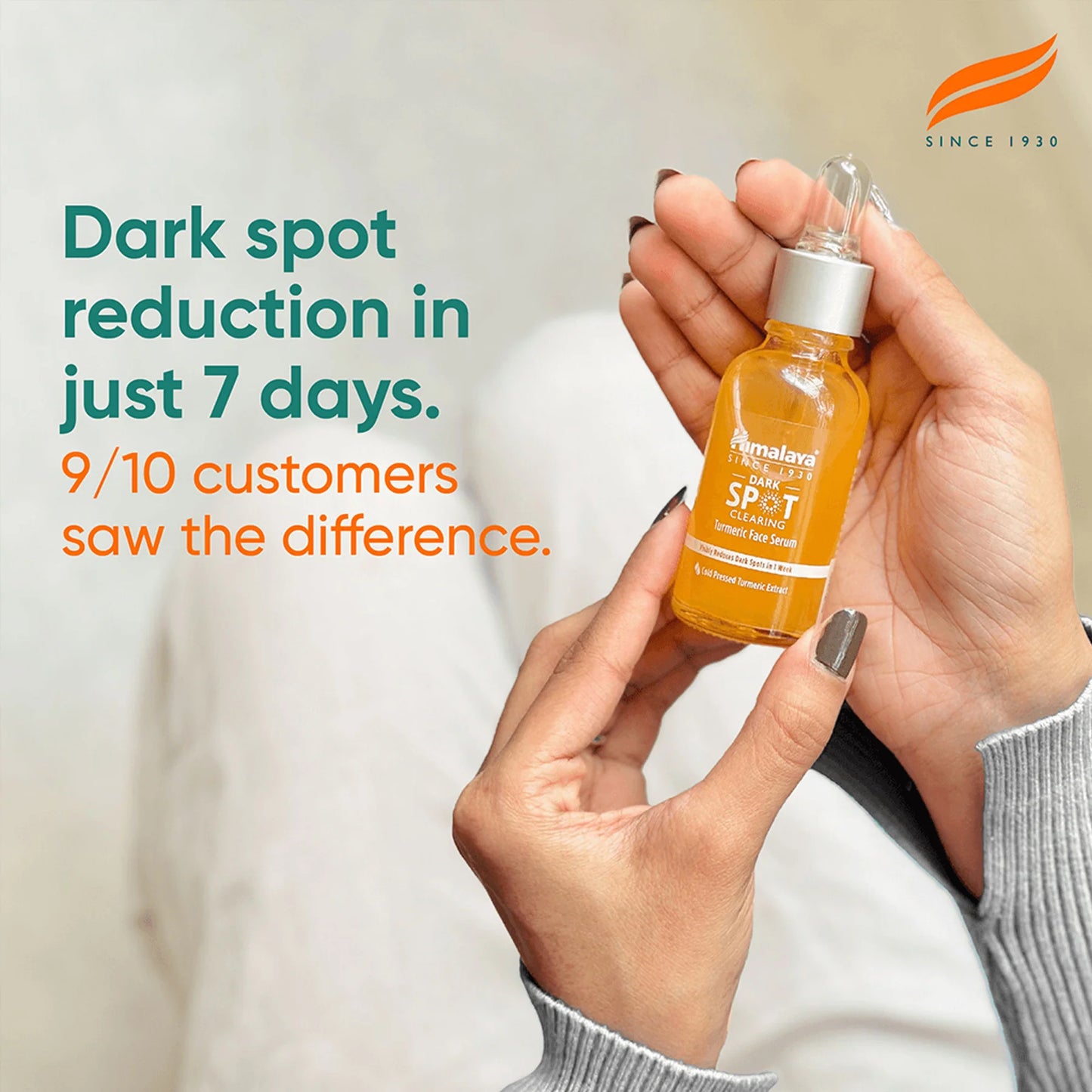 Himalaya Dark Spot Clearing Turmeric Face Serum 10% Glycolic Acid 30ml