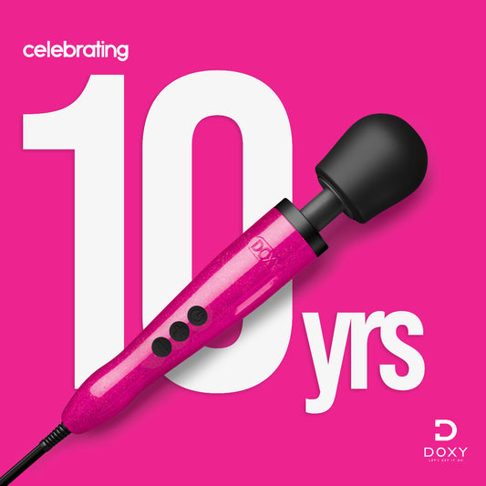 Doxy Die Cast in hot pink, showcasing a shiny, detailed die cast toy with a bright pink finish.