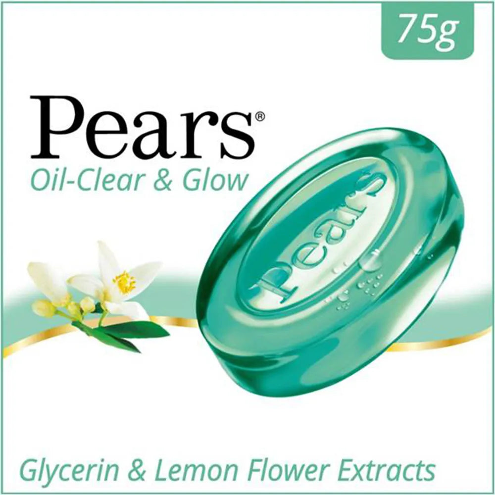 Pears Oil-Clear Glow Bathing Bar 75g