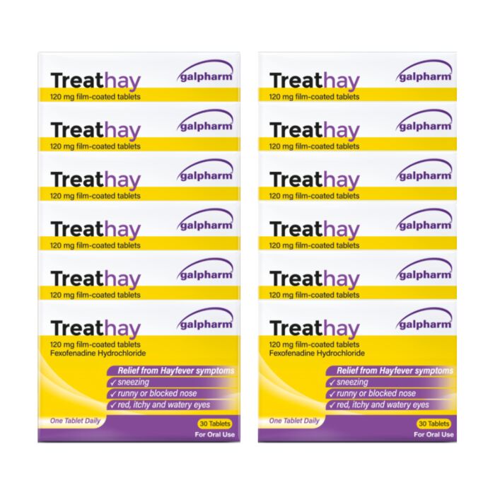 Treathay Fexofenadine -120mg 30 tablets