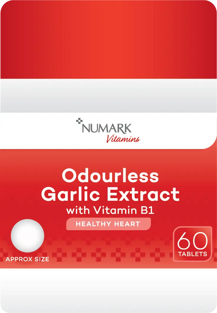 Numark Garlic Oil 3mg with Vit B1 60s