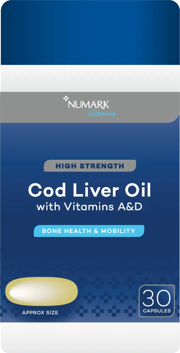 Numark High Strength Cod Liver Oil 1000mg capsules 30s