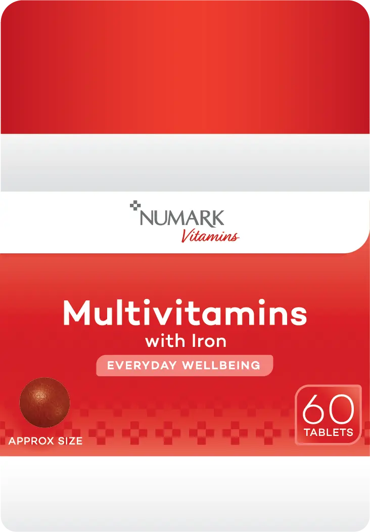 Numark Multivitamins & Iron Tablets 60s