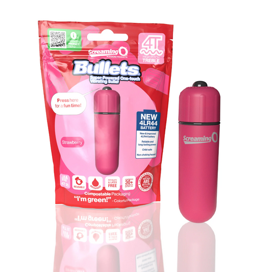 Screaming O 4T Bullet - Strawberry