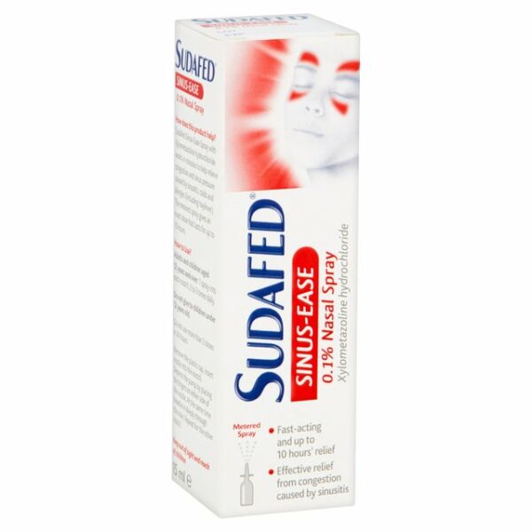 Sudafed Sinus Ease 0.1% Nasal Spray - 15ml 