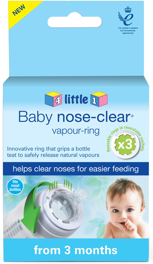4little1 Baby Nose-Clear Vapour Ring