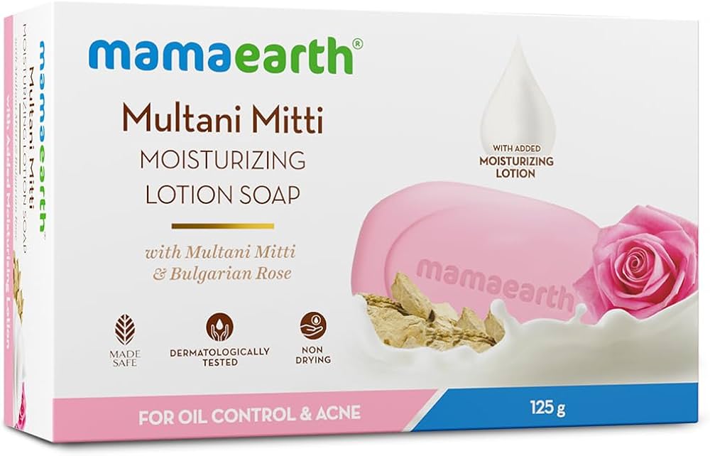 Mamaearth Multani Mitti Soap Lotion