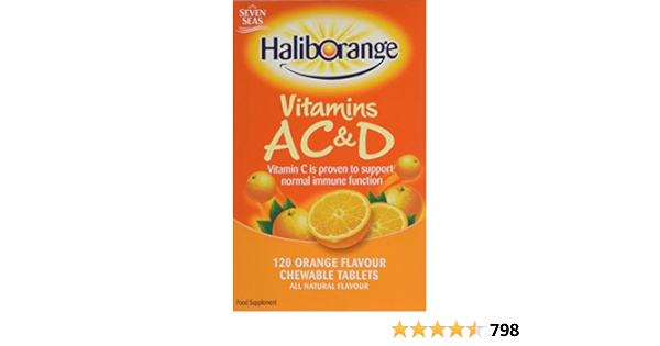 Haliborange Orange Acid Tablets pack of 120