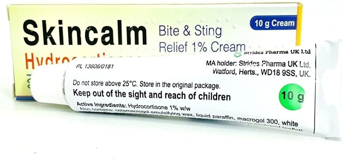 Skincalm 10g Bite and Sting Relief 1% Cream