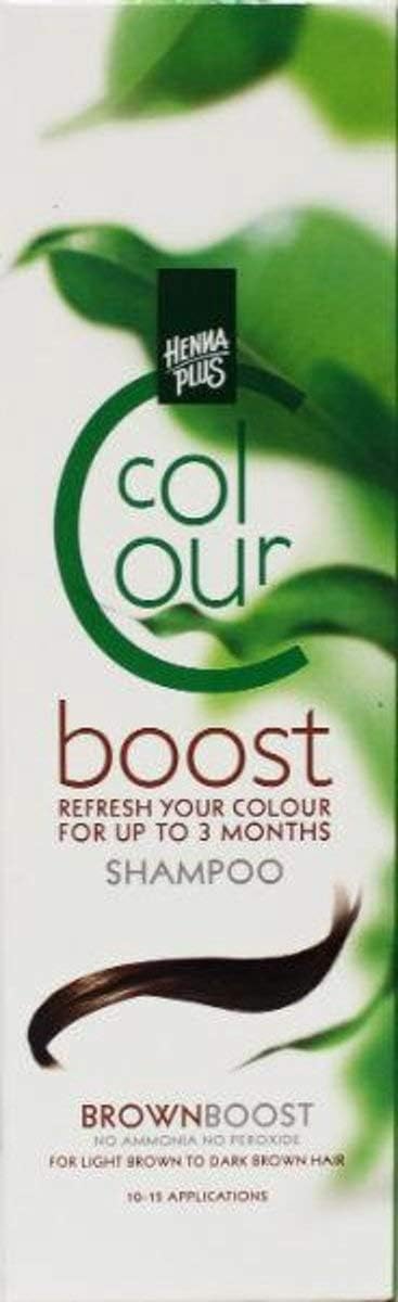 Hennaplus Colour Boost Shampoo Brown - 200ml