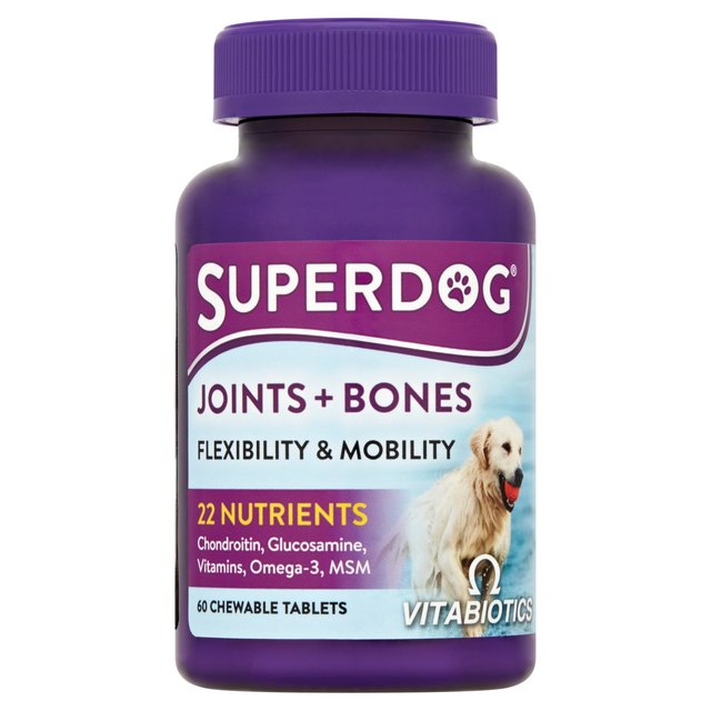 SUPERDOG JOINTS & BONES - 60 BOTTLE