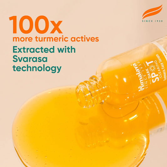 Himalaya Dark Spot Clearing Turmeric Face Serum 10% Glycolic Acid 30ml