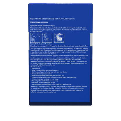 Regine Foam for Men Extra Strength 