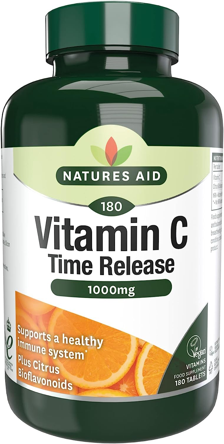 Natures Aid Vitamin C Time Release 1000mg 