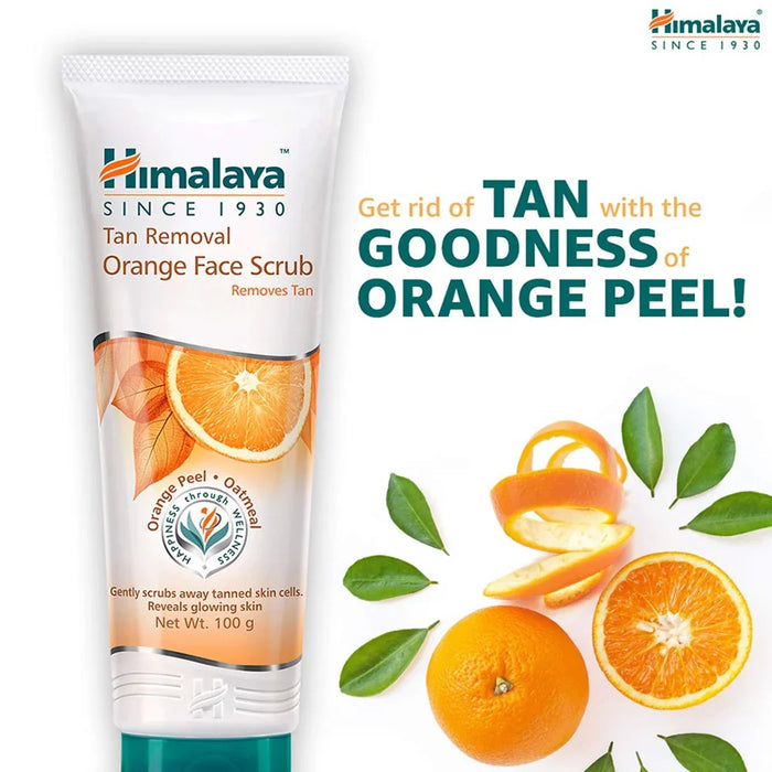 Himalaya Herbals Tan Removal Orange Face Scrub -50 gm