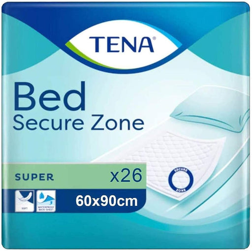 tena bed pads super 60 x 90cm