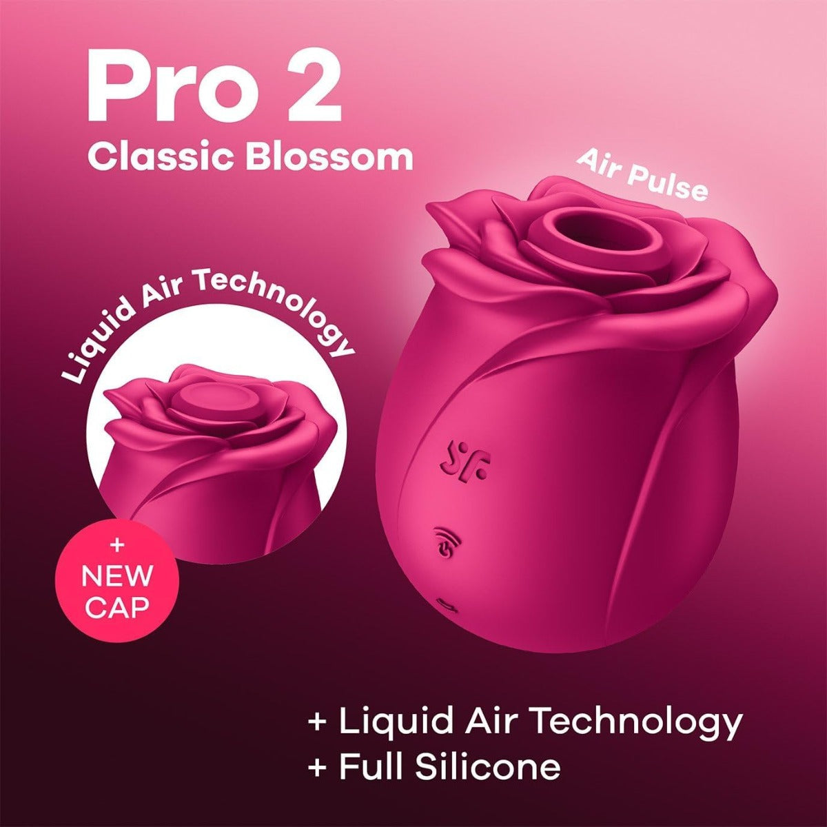 Satisfyer Pro 2 - Classic Blossom Rose