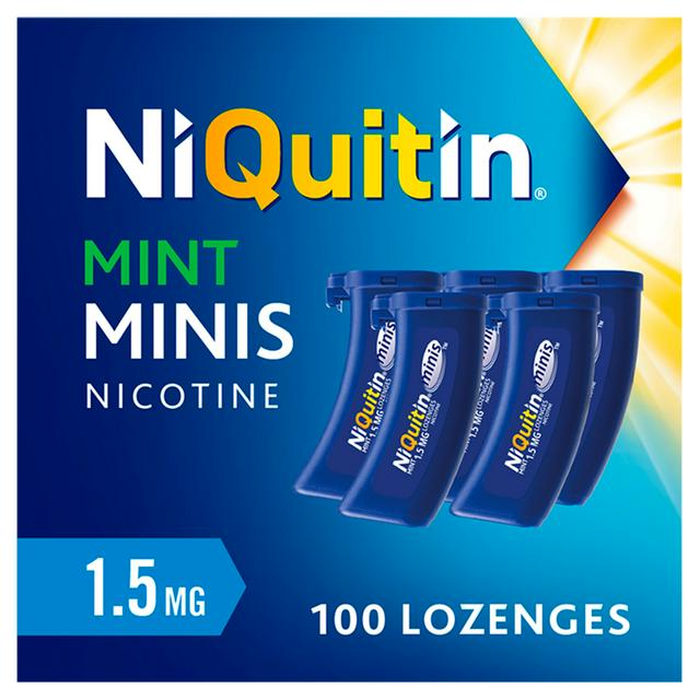NiQuitin Minimint 1.5mg 100 Lozenges 