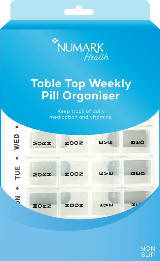 Numark Table Top Weekly Pill Organiser