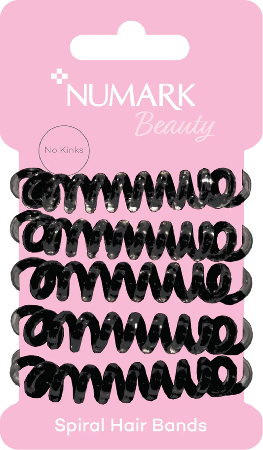 Numark Black Spiral Hair Bands