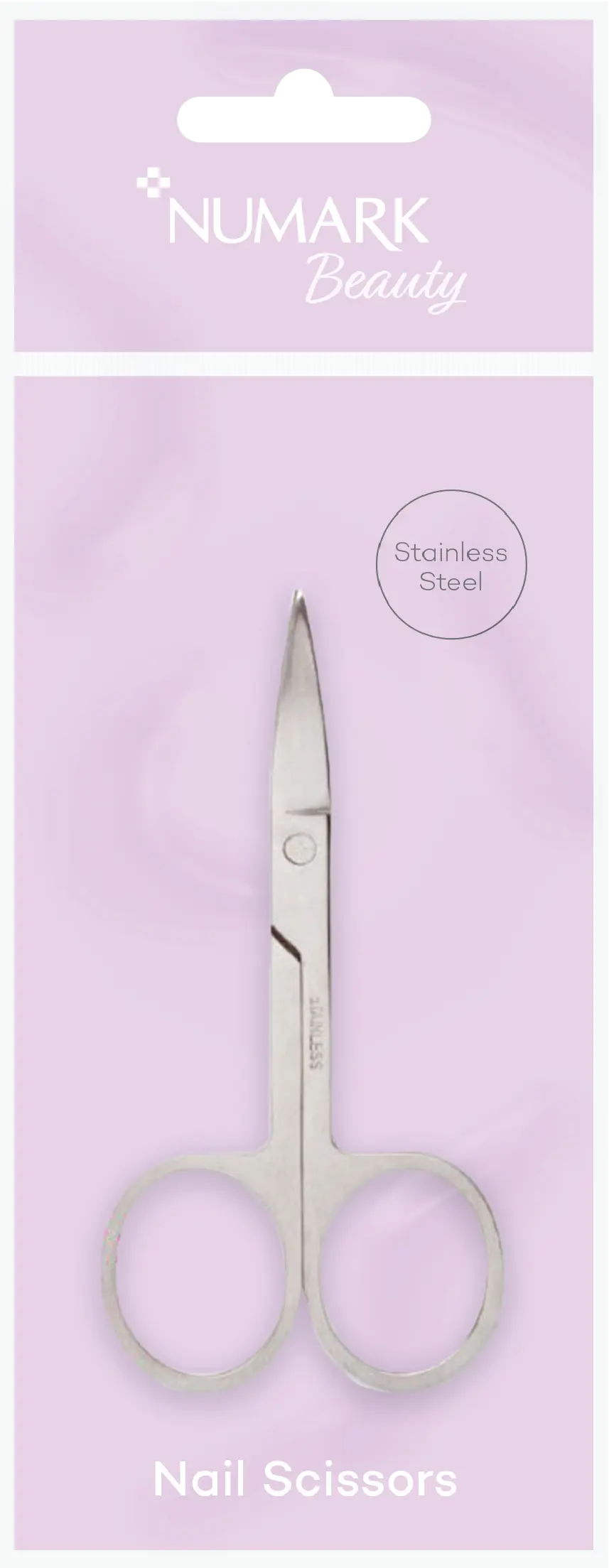 Numark Stainless Steel Curved Toenail Scissors