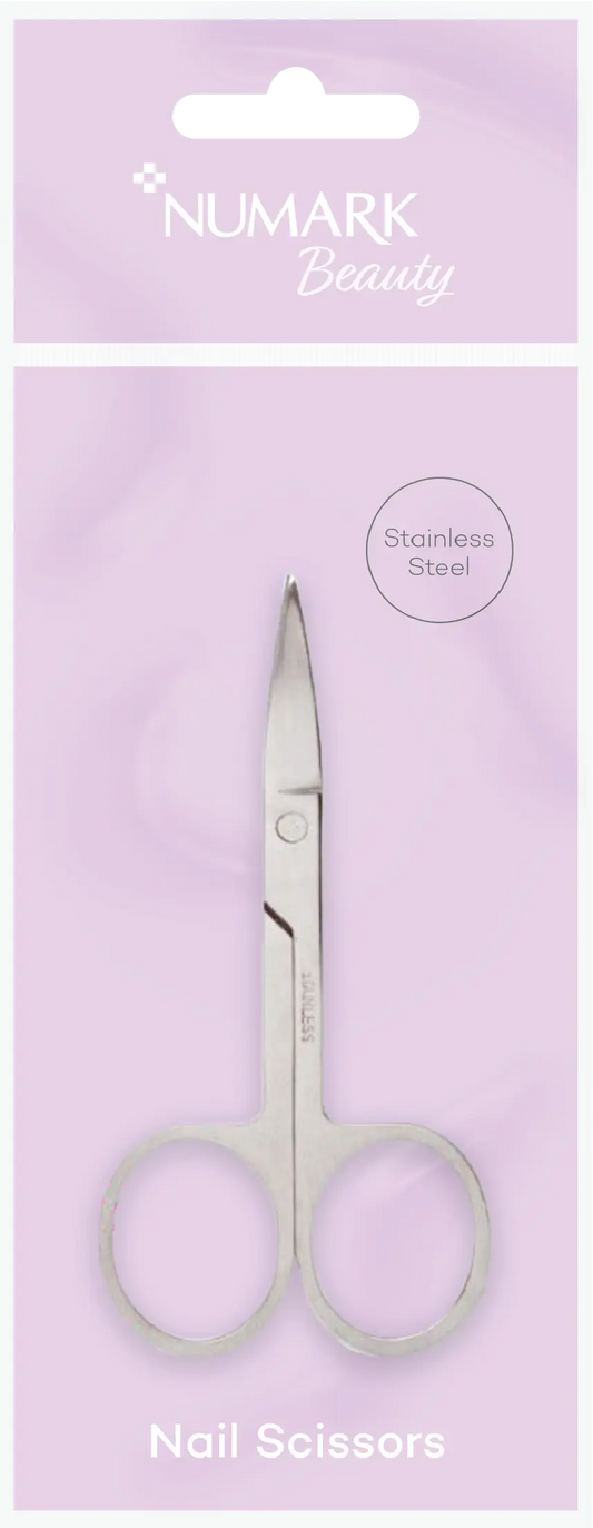 Numark Stainless Steel Curved Toenail Scissors