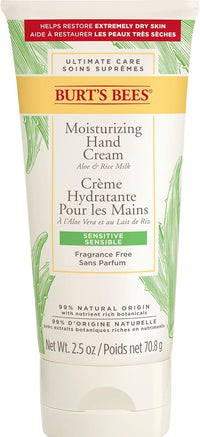 Burt's Bees Moisturising Aloe & Rice Milk Hand Cream, 70.8 g