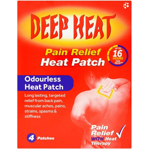 Deep Heat Pain Relief Heat Patch - 4 Patches